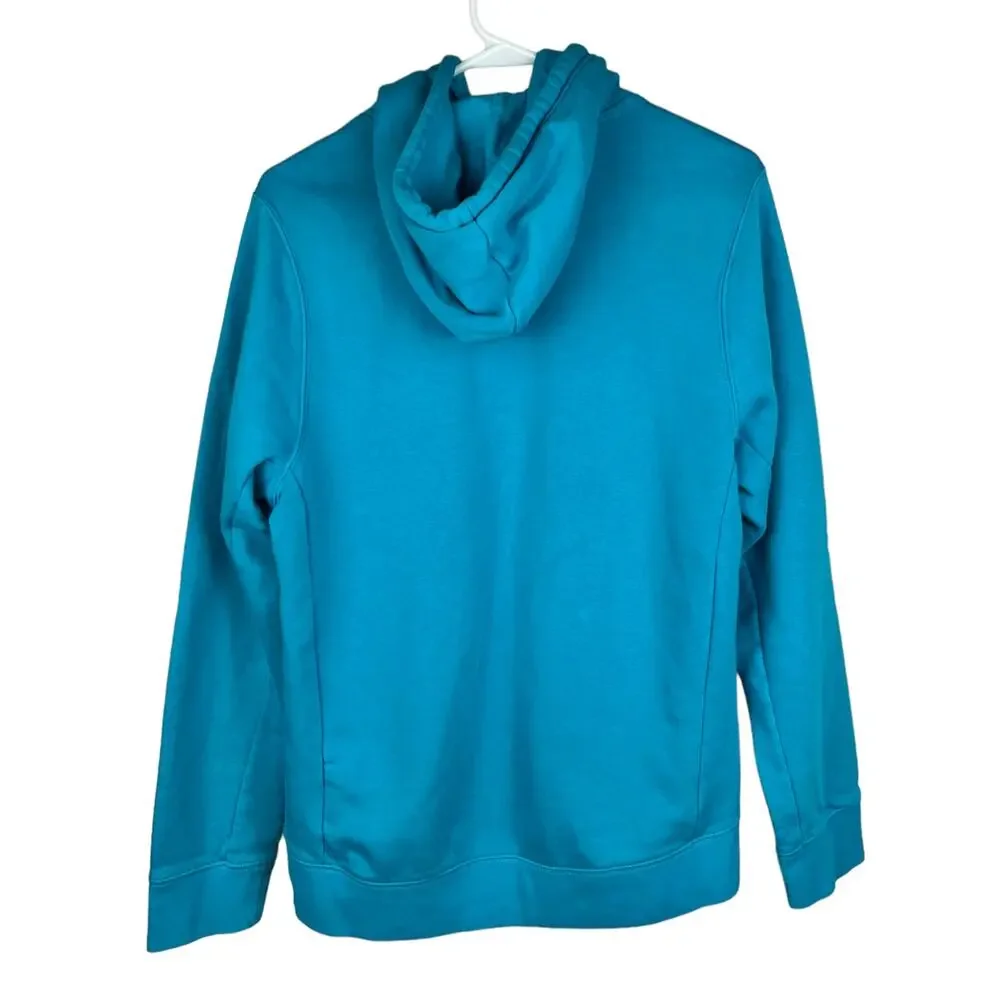 Nike SB Icon Oracle Aqua Blue Pullover Hoodie Men's Sz XS